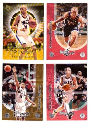 2000-01 Topps Stars Basketball - New Jersey Nets