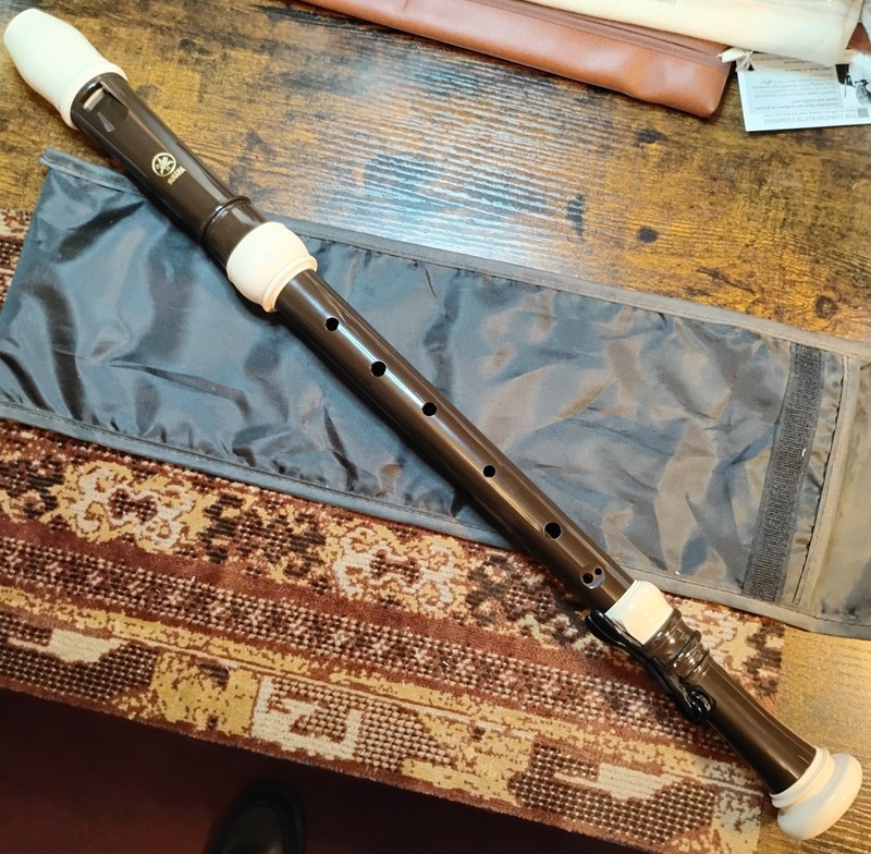 Yamaha Tenor Recorder 304-B Blockflöte Flûte à Bec Baroque Fingering Superb Tone