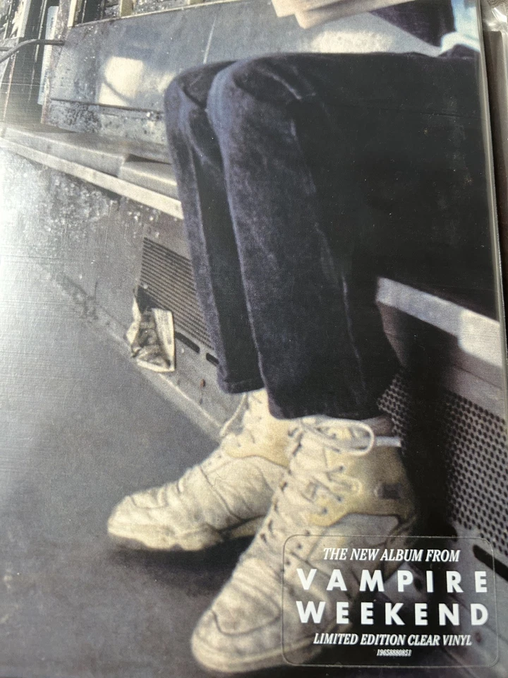 Vampire Weekend : Only God Was Above RARE CLEAR VINYL 12" Album 2 discs (2024) - Image 2 of 3