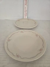 3 Corelle English Breakfast 6.75" Salad Bread Plates FREE SHIPPING