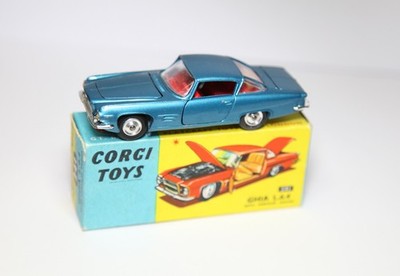 Corgi 241 Ghia L6.4 Original Box - Top Vintage Original 60er Jahre