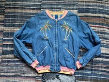 Kapital Embroidered Reversible Souvenir Denim Jacket Size S