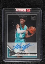 2019-20 Panini Clearly Donruss Rated Rookie Jalen McDaniels #CA-JMC Auto 0m3b