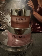 Elemis Pro-Collagen Rose Marine Cream 50ml Rose Cleansing Balm 100ml Worth £150