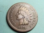 1874  INDIAN CENT   NICE    COIN
