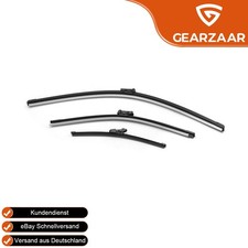 Scheibenwischer Passt für VW Golf 7 Variant Gummi Front Heckwischer Schwarz