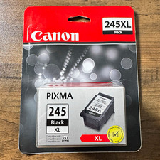 Canon PG-245XL Genuine/Original Black Inkjet Ink Cartridge for PIXMA New