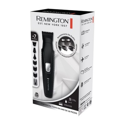 REMINGTON Graphite Series All-in-One Cordless Hair Beard & Nose Trimmer Black