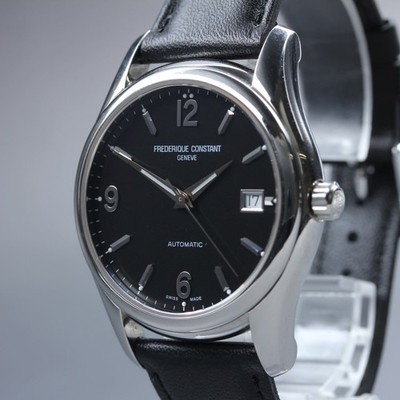 Frederique constant FC-303X4B24/6 Automatic Black Date 35mm Men's Watch N MINT++