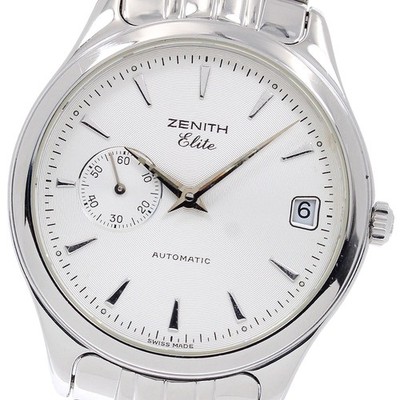 ZENITH Class elite 02.0040.680 Date Silver Dial Automatic Men's Watch_939136