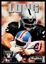 Howie Long, 1992 SkyBox Impact, #156, Los Angeles Raiders,