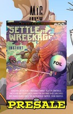 Settle the Wreckage PRESALE ✨ Borderless FOIL ✨ MTG TMNT Secret Lair NM Turtles