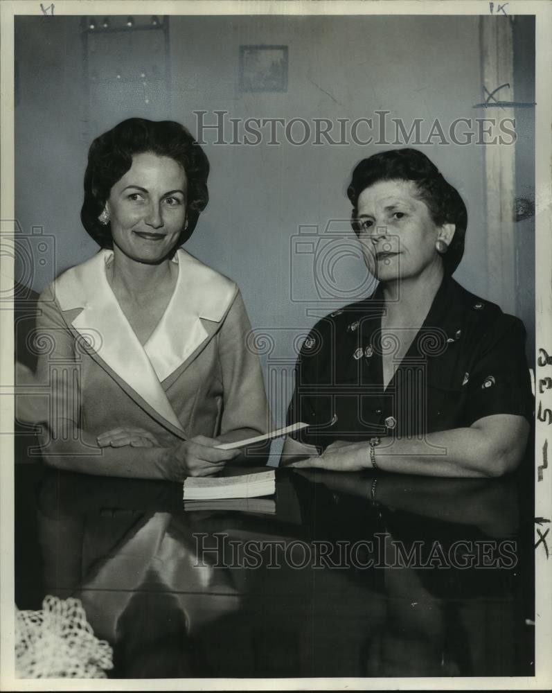 1961 Press Photo Mothers' Club of St. Joseph's School, Algiers, LA Members