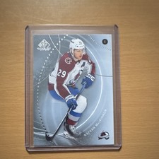 Upper Deck 2025-26 SP Game Used Base Set #149 Nathan MacKinnon Avalanche