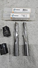 Lot Of 2 ..LMT ONSRUD 60-254. Solid Carbide 3 Flute Low Helix Downcut Router Bit