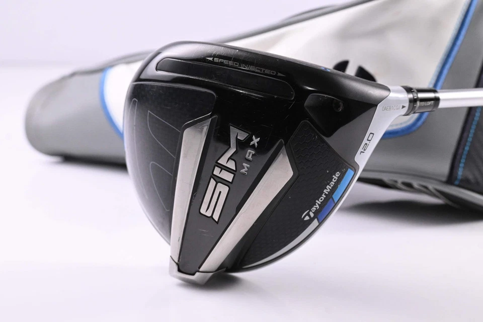 Taylormade SIM Max Driver / 12 Degree / Stiff Flex Tensei CK Orange 65 Shaft - Image 2 of 4