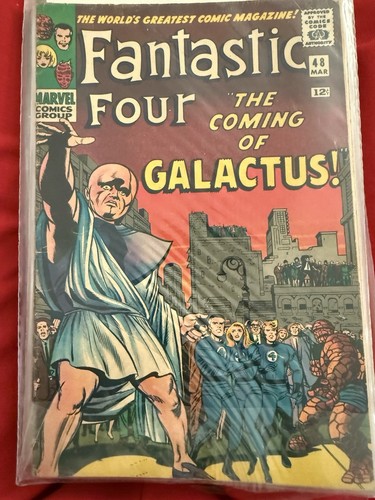 Fantastic Four #48 Marvel Comics Galactus Silver Surfer, March 1966