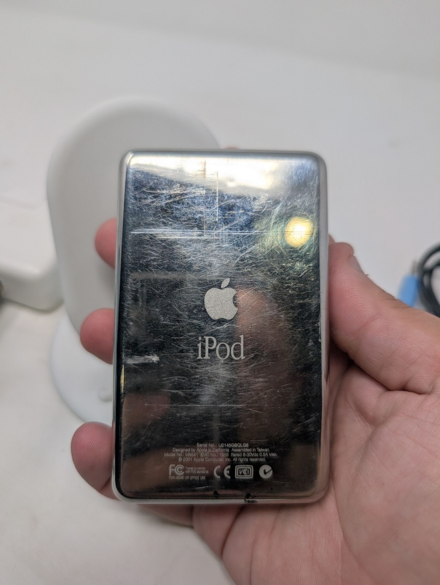 希少美品 iPod 初代 第 1世代 M8541 5GB 動作品 說明書付 Yahoo!オークション - 【超レア】 初代 iPod Apple 第1世代 5GB