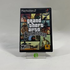 Grand Theft Auto San Andreas (Sony PlayStation 2 PS2, 2004)