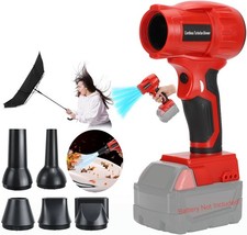 Cordless Leaf Blower for Milwaukee 18V Battery 350W Electric Jobsite Air Blower