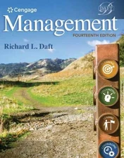 Management (MindTap Course List) - Hardcover, by Daft Richard - Very Good