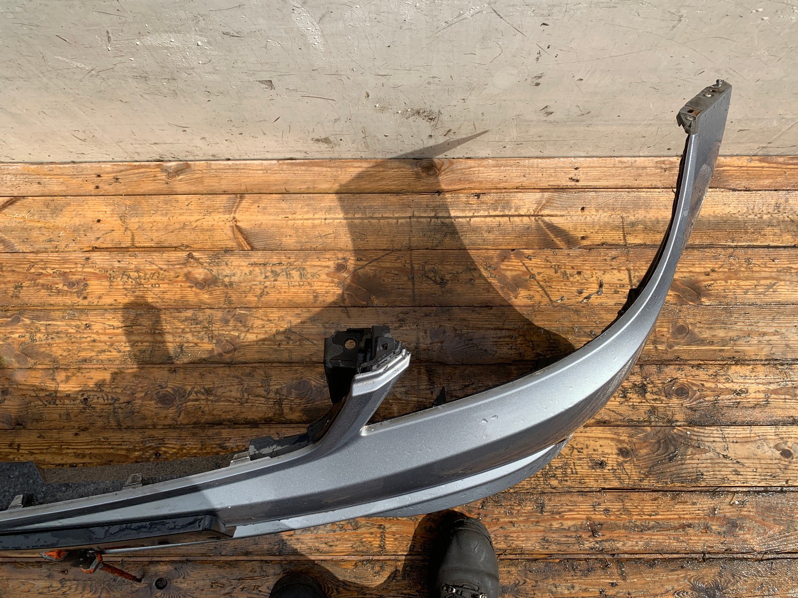 Mercedes C Class Front Bumper Fogs Grilles C200 W204 2007-2010 Pre-FL Silver - Image 9