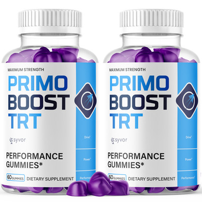 (2 Pack) Primo Boost TRT Keto ACV Gummys 1000MG PrimoBoost Vitamin 120 Gummies