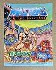 Vintage He-Man Masters of the Universe Rotar Twistoid "Energy Zoids" Mini Comic