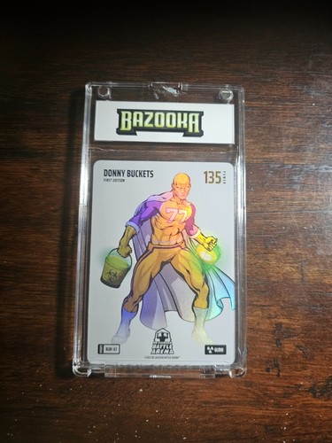 2025 Bo Jackson Battle Arena Update Donny Buckets Glow Blizzard Battlefoil SSP