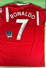 Cristiano Ronaldo Signed Manchester United Soccer Jersey Beckett BAS COA