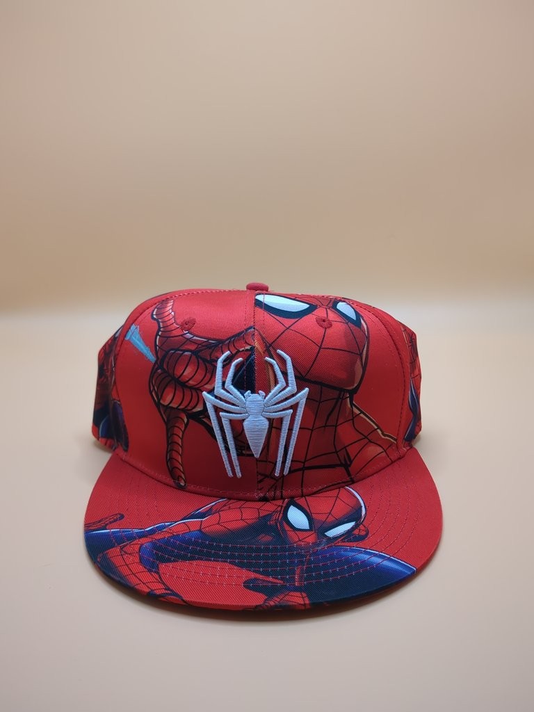 Marvel Spider-Man Red Snapback Hat