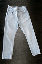 Levi  s 501 Original Women  s Jeans Size W27 L30 Light Wash 100 Cotton