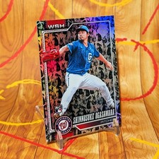 2026 Shinnosuke Ogasawara Topps Series 1 Rookie RC Easter Bunny Parallel SSP #32