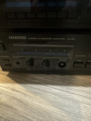 ラジオ・コンポ KENWOOD K's Kenwood KA-54 Stereo Integrated Amplifier and KT-54 Stereo