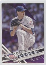 2017 Topps League Leaders Toys R Us Purple Kyle Hendricks #113 7eo