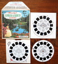 VIEW-MASTER BEAUTIFUL CYPRESS GARDENS FLORIDA GAF A961 REEL SET