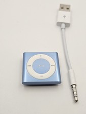 Apple iPod Shuffle 4th Gen 2GB Blue New Battery Tested Working