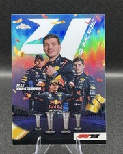 2025 Topps Chrome F1 MAX VERSTAPPEN 00/00 Printing Error Oracle Red Bull #4N-1