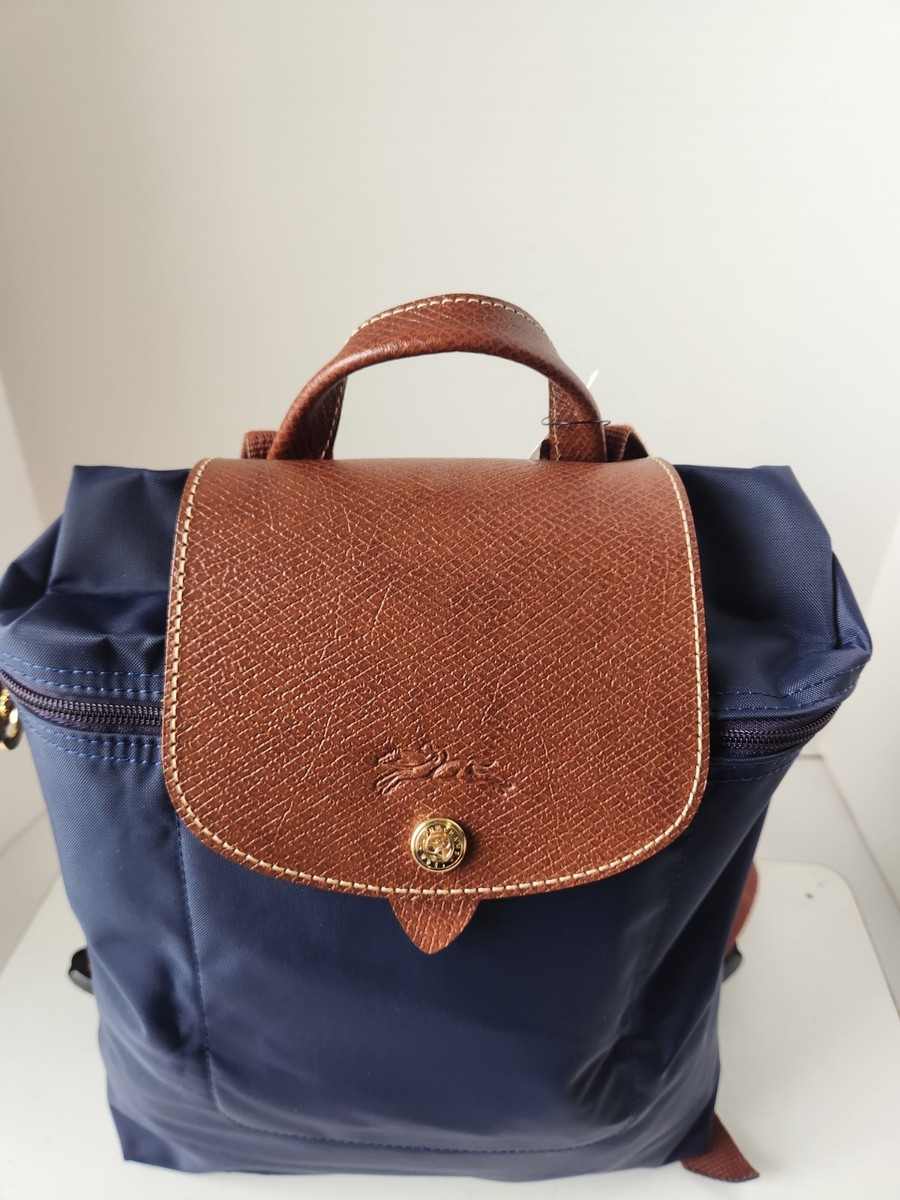 Longchamp Le Pilage Backpack Navy 10 display picture 2