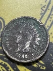 1862 Indian Head Cent, Better Date, Copper Nickel, 99c shipping