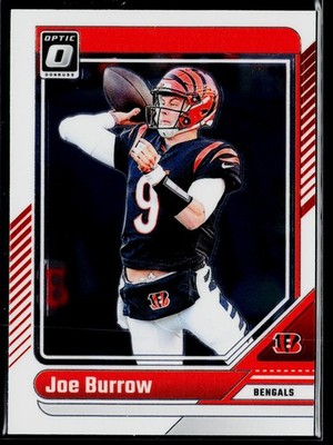 Joe Burrow 2024 Donruss Optic #38 Cincinnati Bengals