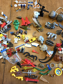 HUGE LOT LEGO SHIP & STAR WARS 4478, BIONICLE 8587, TRANSFORMERS, MEGA BLOKS