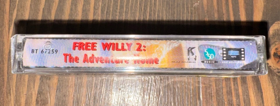 Free Willy 2 The Adventure Home Original Soundtrack Cassette Tape (Movie 1995) - Image 3 of 3