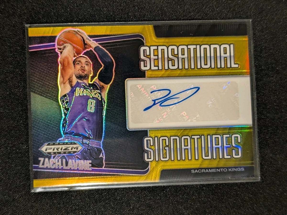 Zach LaVine Sports Trading Card Singles Autographed Basketball for