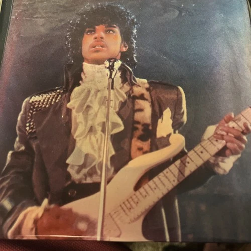 PRINCE  Purple Rain / God  RARE PURPLE vinyl 45 with PicSleeve 1984 1st Press !