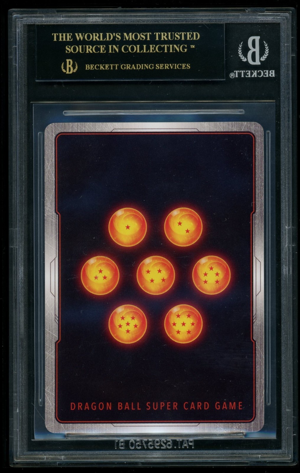 Dragon Ball Son Goku & Vegeta Uni Onslaught Apex of Power SCR BGS 10 Black Label view 2
