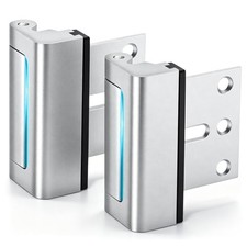 2 Pack Door Reinforcement Locks, Heavy Duty Door Security Lock 800lb