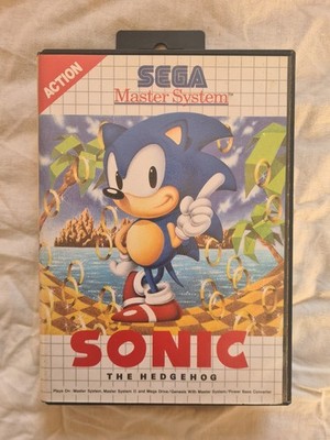 SONIC THE HEDGEHOG Sega Master System Spiel komplett UK PAL Version Mastersystem