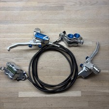Hope Tech 4 E4 BrakeSet Silver / Blue