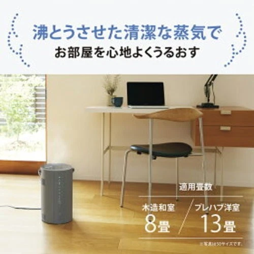 Zojirushi EE-DF50 HA Steam Humidifier 4.0L 480ml/h gray AC100V Japan Model NEW - Image 2 of 4